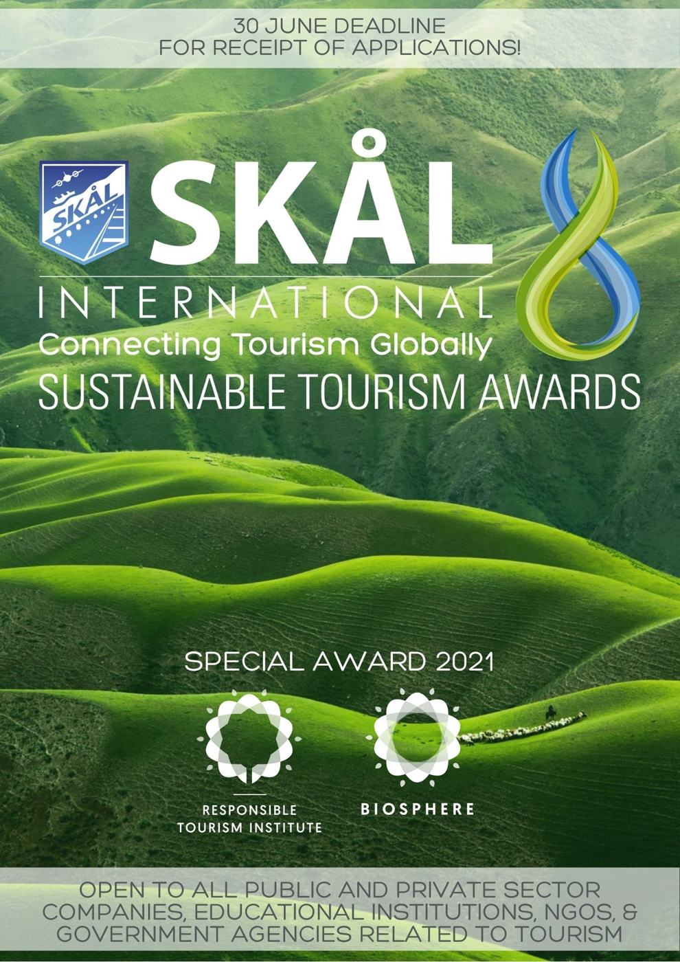 Skål International Sustainable Tourism Awards 2021 Skål International Sustainable Tourism Awards 2021